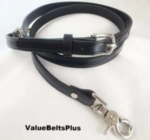 Adjustable Leather Replacement Strap for Vintage Coach Hand Bags & Purses NEW - Picture 1 of 16
