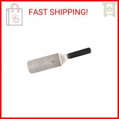 Mercer Culinary Millennia Turner/Spatula, 8 Inch x 3 Inch Blade, Black Handle - Image 1 of 2