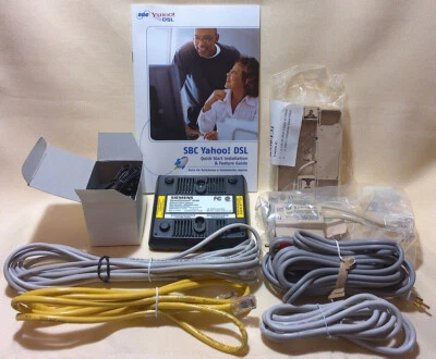 NEW! Siemens Speedstream 4100 Ethernet ADSL Modem 060-D141-A39 FREE Ship! - Image 1 of 3