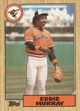 1987 Topps #120 Eddie Murray Baltimore Orioles HOF