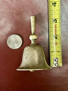 Small Vintage Brass Bell Clean Tone F Above C (Video Of Sound) - Picture 1 of 4