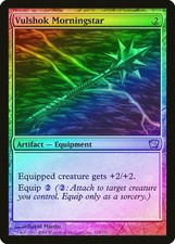 Vulshok Morningstar FOIL 9th Edition HEAVILY PLD Artifact Uncommon CARD ABUGames
