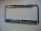 Used Gillig Bus Company Made in USA Booster License Plate Frame