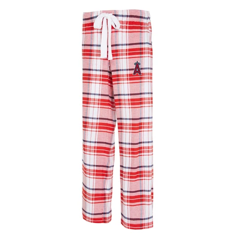 Women's Concepts Sport Red Los Angeles Angels Accolade Flannel Pants Cover
