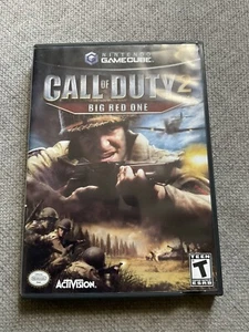 GameCube Call of Duty 2: The Big Red One Nintendo 2006 Complete CIB - Picture 1 of 7