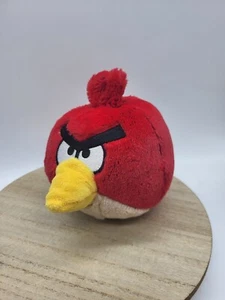 Angry Birds Red Bird Plush Toy 5" Plush 2011 Rovio - Picture 1 of 4