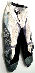Fox  Motocross Racing Pants Blue, White & Gray Girl Size 9/10  FOX 180 Y Kids - Picture 1 of 5