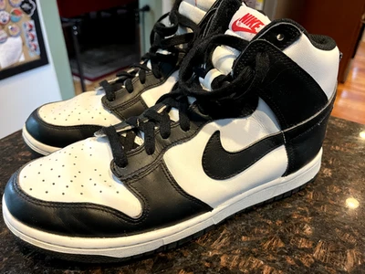 Nike Dunk High Panda Black White - Image 1 of 4