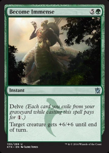 Become Immense - Khans of Tarkir #130/269 MTG Magic The Gathering - Image 1 of 1