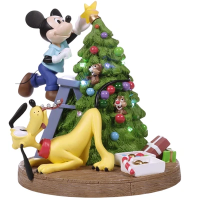 Precious Moments 241702 Bring Home The Holiday Cheer Disney Mickey Mouse, Plu... Foto 1 de 3