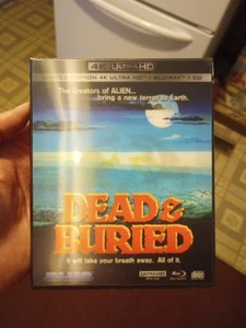 Dead & Buried 4K Ultra HD/Blu Ray + CD Limited Edition Blue Underground OOP! - Picture 1 of 2