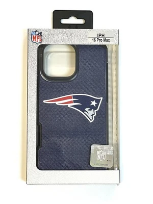 Funda texturizada NFL Patriots para IPHONE SERIES con vidrio templado libre Foto 1 de 2