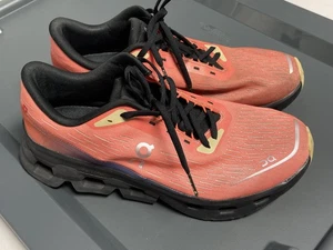 On Cloudspark Shoes Mens Size 8.5 Red Black Running Sneakers Swiss Engineering - Picture 1 of 11