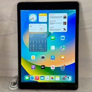 Celular Apple iPad 7.ª generación A2197 32 GB Wi-Fi gris espacial #H705 - Imagen 1 de 9