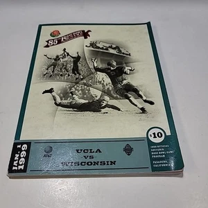 1999 Rose Bowl Game UCLA vs Wisconsin Official Football Game Program - Picture 1 of 5