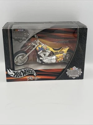 Hot Wheels Thunder Rides NASCAR M&M's Motorcycle #36 Ken Schrader NIB - Image 1 of 4
