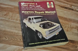 24064 Haynes Repair Manual 2WD & 4WD Chevrolet GMC 4.3 V6 V8 Gas Pick-ups 67-87 - Picture 1 of 1
