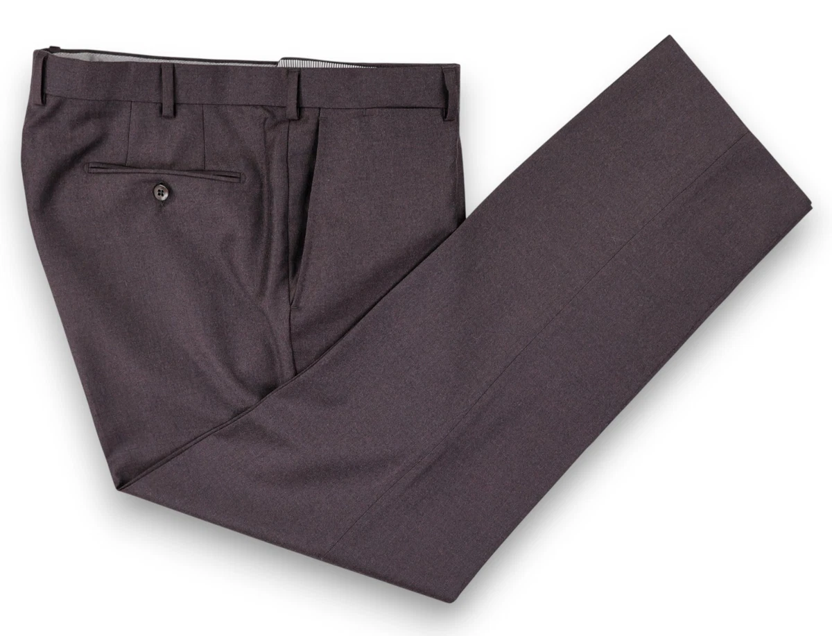【新品未使用】Super150'sウールERMENEGILDO ZEGNA Ermenegildo Zegna Solid Pants for Men for sale | eBay