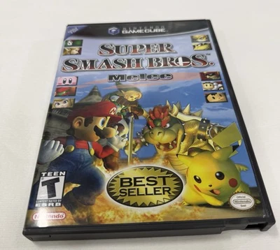 Super Smash Bros Melee Nintendo GameCube, 2001, Complete, Tested - Image 1 of 4