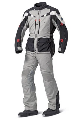 Traje de moto Cordura textil 2 piezas armadura CE 100 % impermeable chaqueta pantalones Foto 1 de 2