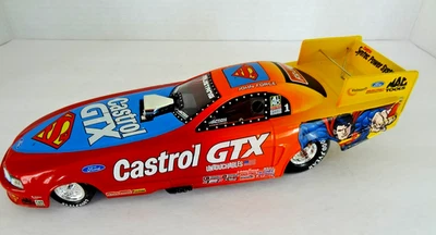 Action Collectibles John Force Castrol GTX SUPERMAN 1999 Mustang Funny Car - Image 1 of 4