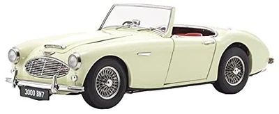 Kyosho 1/18 Austin Healey 3000 English White Diecast Model KS08149EW Japan - Immagine 1 di 4