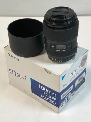 Tokina ATX-I 100mm F2.8 Full Frame Macro Lens For Nikon F-Mount Cameras - Image 1 of 4