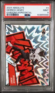 Absolute Derrick Henry KABOOM 2024 Horizontal PSA 9 🔥 Ravens SSP Estuche Hit - Imagen 1 de 3