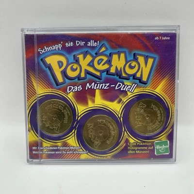 Vintage Hasbro Pokémon Battling Coin Game (German) Arbok Seadra Vaporean - Image 1 of 4