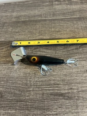 SEÑUELO DE PESCA FRED ARBOGAST SPUTTERBUZZ DE COLECCIÓN GUARDAMALEZAS DE AGUA SUPERIOR APAREJOS DE EE. UU. Foto 1 de 4