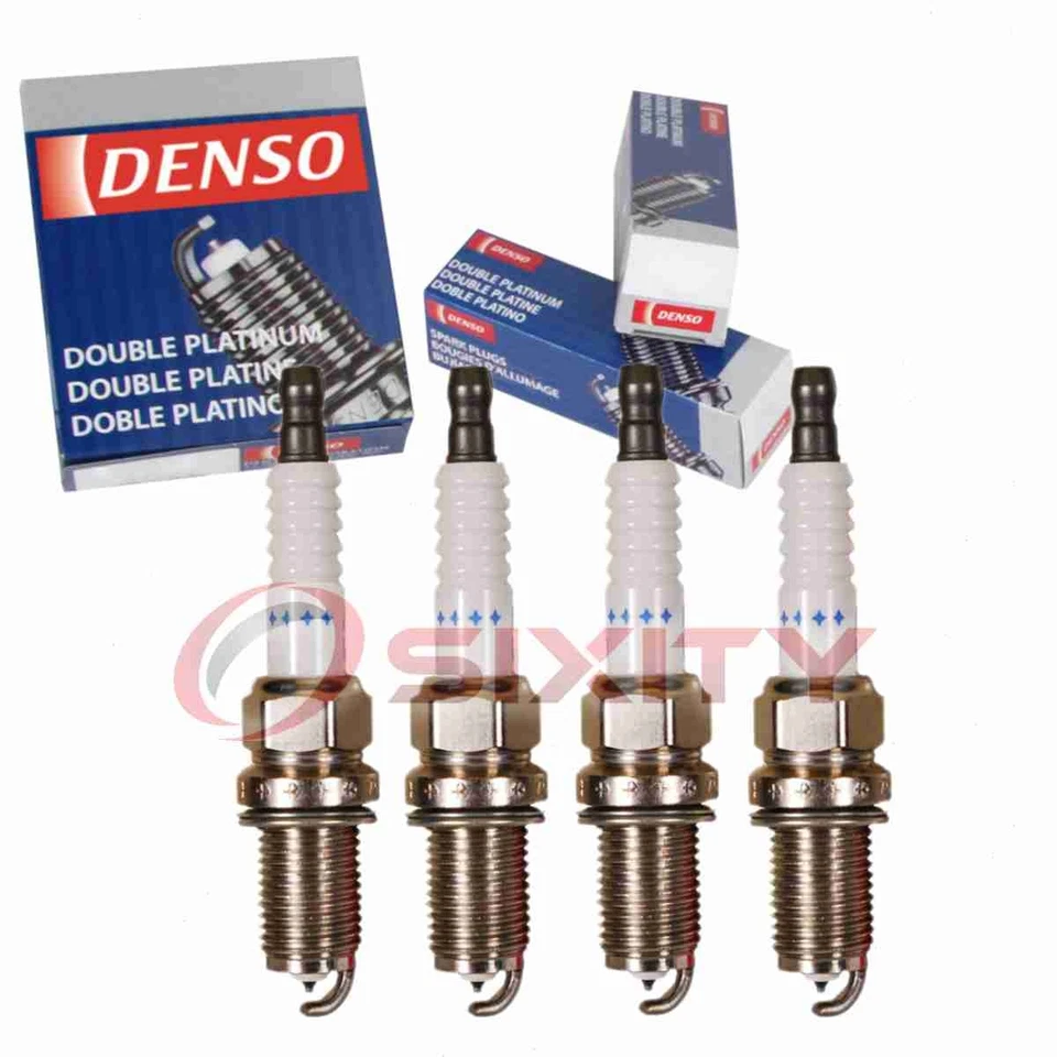 Bujías Denso Platinum de larga duración 4 piezas para Volkswagen Passat db 2000-2005 Foto 1 de 4