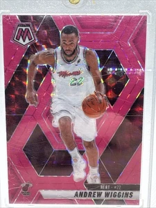 2024-25 Mosaico Andrew Wiggins Rosa Fluorescente 10/10 Color Combinado - Imagen 1 de 8