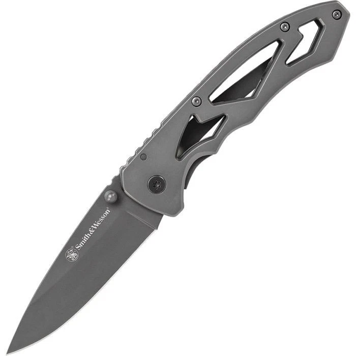 Smith & Wesson CK400L Tactical Frame Lock Folding Pocket Knife 4 3/8" Closed - Image 1 of 1