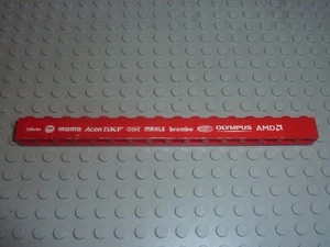 Lego Stein 1 x 16 mit weißem 'Beta', 'NGK', 'MOMO', 'ACER' 2465pb15R Set 8654 - Bild 1 von 1