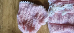 Süße Baby Jacke und Mütze Rosa - Bild 1 von 3