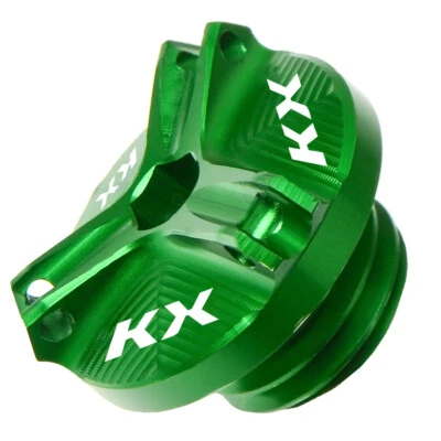 For KAWASAKI KX65 KX80 KX85 KX125 KX250/F Engine Oil Filter Cup Plug Cover - Image 1 of 4
