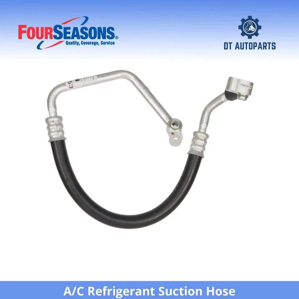 Manguera de succión de refrigerante aire acondicionado Toyota Corolla 1993-1994 4 estaciones Foto 1 de 4