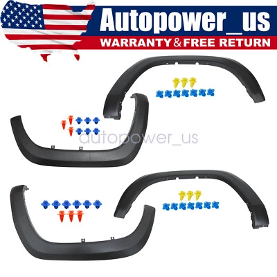 Front Rear Wheel Fender Flare Trim For 2016-2023 Toyota Tacoma Left Right Side - Image 1 of 4