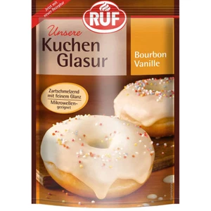 RUF Kuchenglasur Bourbon Vanille mikrowellengeeignet im Beutel 100g - Picture 1 of 1