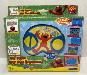 Elmo's World First TV Video with 5 Built-in Games Sesame Street - Open Box 2005 - Picture 1 of 9