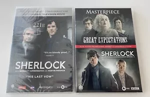 Sherlock Series 1 & 2 / Great Expectations (DVD Lot, FYC, PBS, BBC, Masterpiece) - Picture 1 of 2