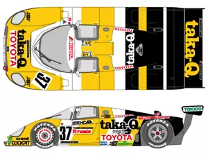 SHUNKO Decal Sheet 1:24 Scale Taka-Q Toyota 88C 1988 Le Mans #SHK-D408 for Haseg - Picture 1 of 4