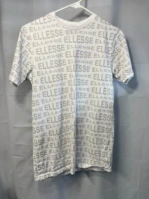 Ellesse Pallo T-shirt White Print Men’s Size XS-S - Image 1 of 4