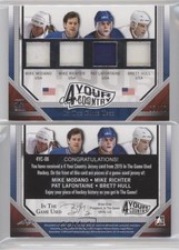 2014 ITG Used 4 Your Country Silver /40 Mike Modano Richter Pat LaFontaine HOF