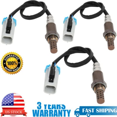 Sensor de oxígeno O2 aguas arriba y aguas abajo 3 piezas para Chevrolet S10 Blazer 2002-2004 V6-4,3 L Foto 1 de 4