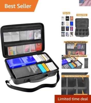 Premium Card Holder for 2700+ Trading Cards - Zippered Waterproof Storage - Image 1 of 4