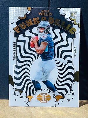 2022 Panini Illusions Funkadelic #F-18 Malik Willis Rookie RC Acetate - Image 1 of 2