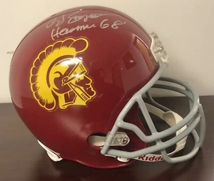 OJ SIMPSON Signed USC TROJANS Full Size Helmet, Heisman, NFL MVP CHOF, HOF, JSA - Picture 1 of 14