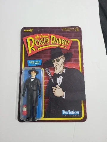 Super7 Who Framed Roger Rabbit ReAction Judge Doom Figure 3.75" Unpunched A5 Cover
