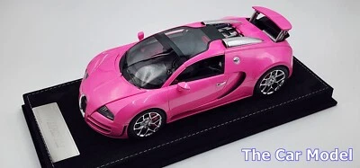 HH Model Bugatti Veyron Blushing Pink - Limited 30 pcs 1/18 - No MR BBR - Image 1 of 4